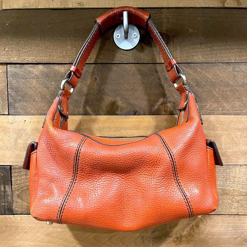 Tods leather shoulder bag
